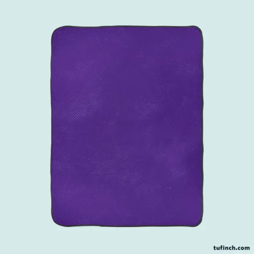 Ultra Violet Color Fleece Blanket 1