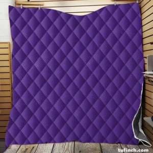 Ultra Violet Color Quilt Blanket