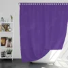 Ultra Violet Color Shower Curtain