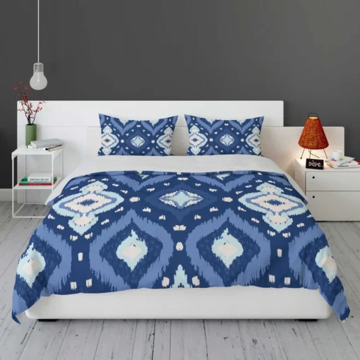 Uzbek Ikat Design Bedding Set 1