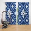 Uzbek Ikat Design Curtain