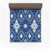 Uzbek Ikat Design Fitted Sheet