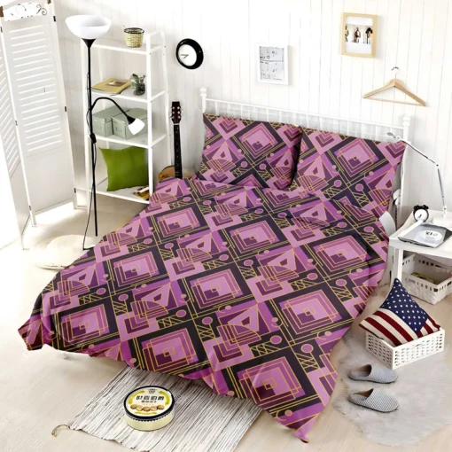 Varli Art Deco Pattern Bedding Set