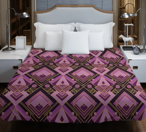 Varli Art Deco Pattern Duvet Cover