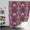 Varli Art Deco Pattern Shower Curtain