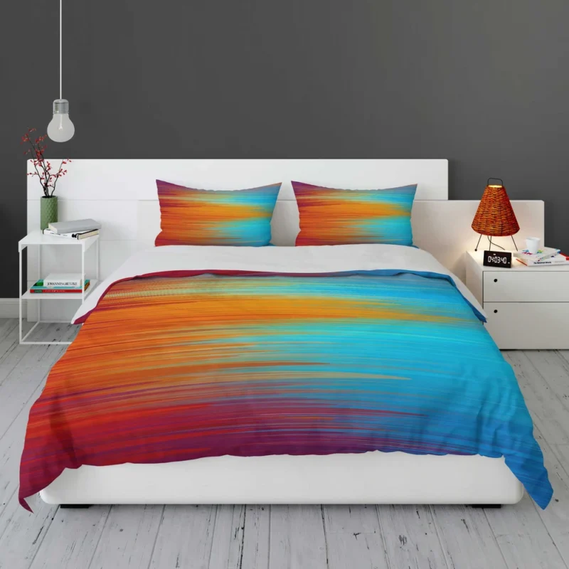 Vibrant Colored Abstract Bedding Set 1