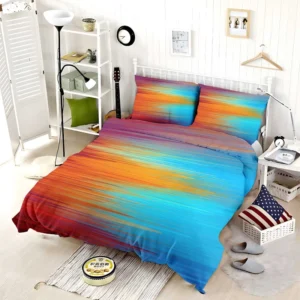 Vibrant Colored Abstract Bedding Set