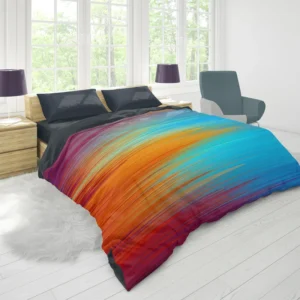 Vibrant Colored Abstract Duvet Cover 1