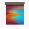 Vibrant Colored Abstract Fitted Sheet