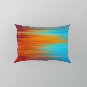 Vibrant Colored Abstract Pillow Case