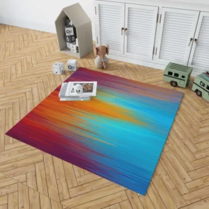 Vibrant Colored Abstract Rug 1