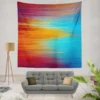 Vibrant Colored Abstract Wall Tapestry