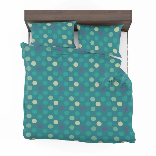 Vibrant Polka Dots Pattern Bedding Set 2