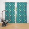 Vibrant Polka Dots Pattern Curtain