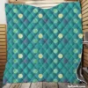 Vibrant Polka Dots Pattern Quilt Blanket