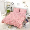 Vietnam Traditional Pattern Pink Bedding Set