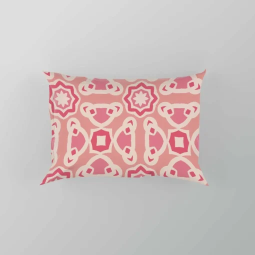 Vietnam Traditional Pattern Pink Pillow Case