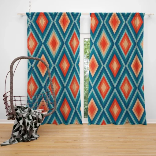 Vintage Aesthetic Pattern Curtain