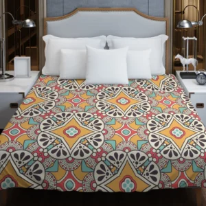 Vintage Beautiful Indian Design Duvet Cover