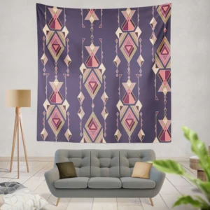 Vintage Ethnic Design Wall Tapestry