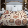 Vintage Ethnic Floral Paisley Duvet Cover