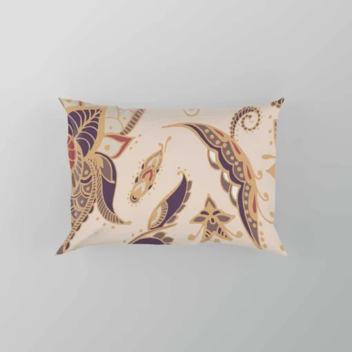 Vintage Ethnic Floral Paisley Pillow Case