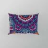 Vintage Ethnic Geometric Mosaic Pattern Pillow Case