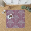 Vintage Floral Damask Pattern Rug