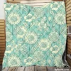 Vintage Floral Doodle Quilt Blanket