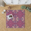 Vintage Floral Geometric Ethnic Design Rug