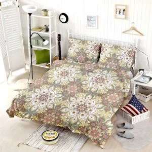 Vintage Floral Islamic Pattern Bedding Set