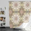 Vintage Floral Islamic Pattern Shower Curtain