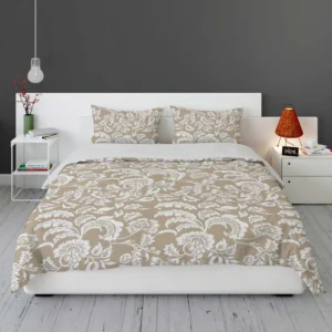 Vintage Flowers Pattern Bedding Set 1