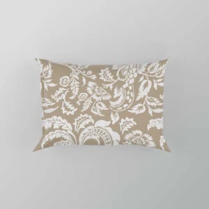 Vintage Flowers Pattern Pillow Case