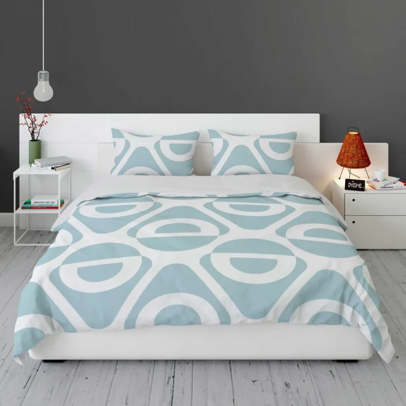 Vintage Geometrics Abstract Design Bedding Set 1