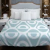 Vintage Geometrics Abstract Design Duvet Cover