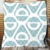 Vintage Geometrics Abstract Design Quilt Blanket