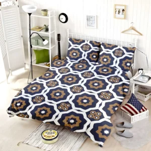 Vintage Indonesian Batik Design Bedding Set