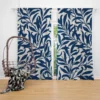 Vintage Leaf Seamless Pattern Curtain