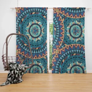 Vintage Mandala Endless Curtain