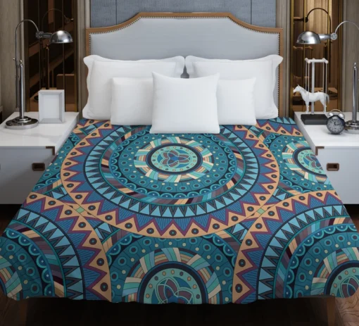 Vintage Mandala Endless Duvet Cover