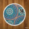 Vintage Mandala Endless Round Beach Towel