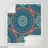 Vintage Mandala Endless Sherpa Fleece Blanket