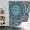 Vintage Mandala Endless Shower Curtain