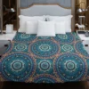 Vintage Mandala Pattern Duvet Cover