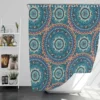 Vintage Mandala Pattern Shower Curtain