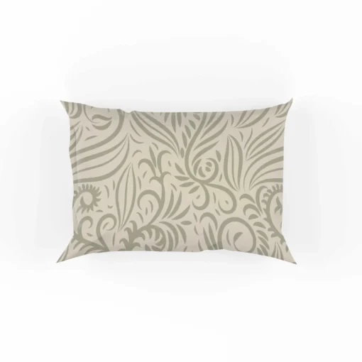 Vintage Ornamental Floral Background Pillow Case