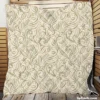 Vintage Ornamental Floral Background Quilt Blanket