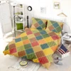 Vintage Patchwork Background Bedding Set