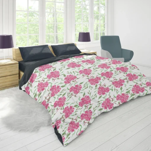 Vintage Small Flowers Grace Design Duvet Cover 1